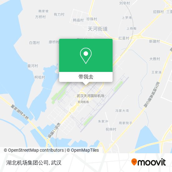 湖北机场集团公司地图
