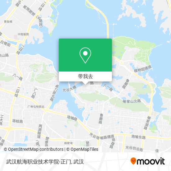 武汉航海职业技术学院-正门地图