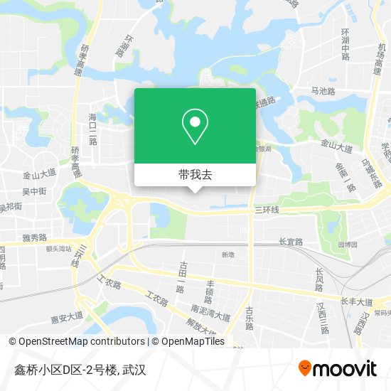 鑫桥小区D区-2号楼地图