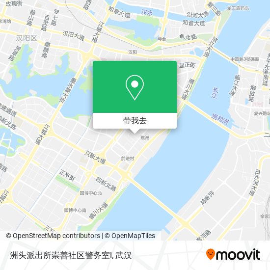 洲头派出所崇善社区警务室l地图