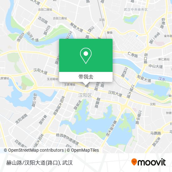赫山路/汉阳大道(路口)地图