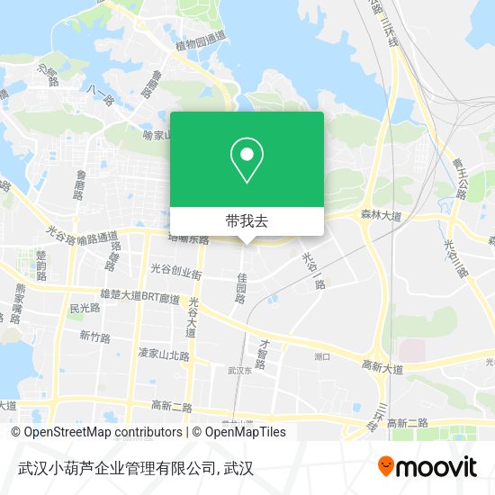 武汉小葫芦企业管理有限公司地图