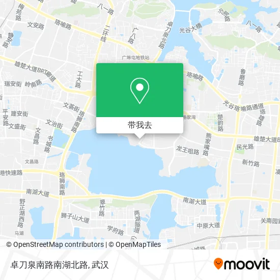 卓刀泉南路南湖北路地图
