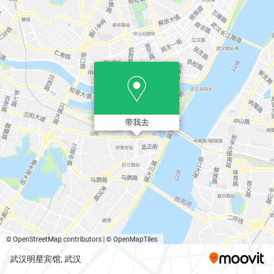 武汉明星宾馆地图