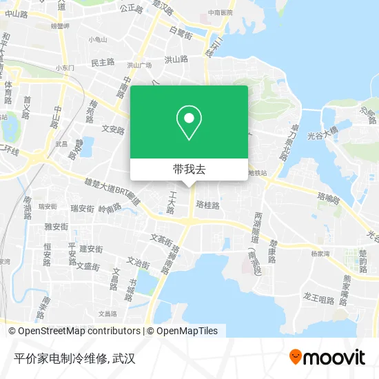 平价家电制冷维修地图