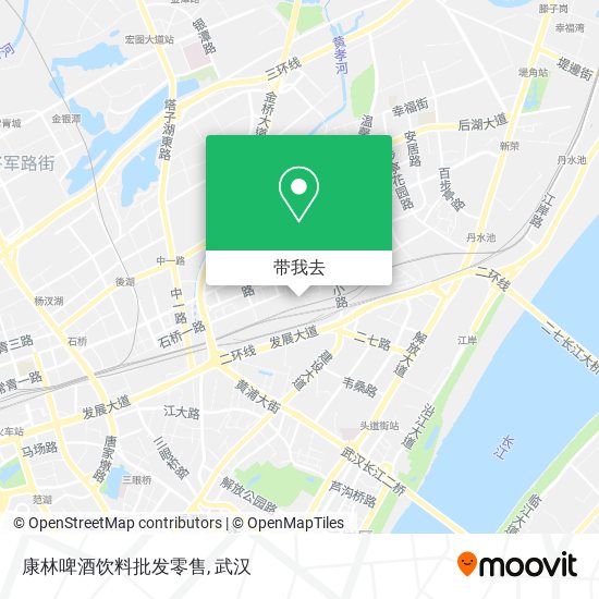 康林啤酒饮料批发零售地图