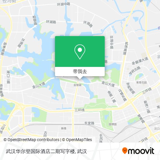 武汉华尔登国际酒店二期写字楼地图
