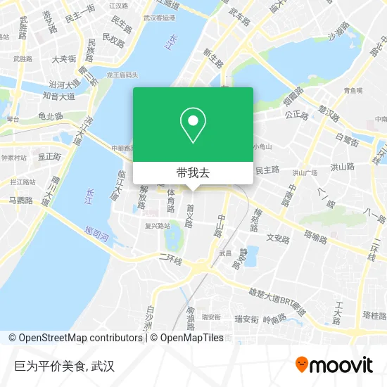 巨为平价美食地图