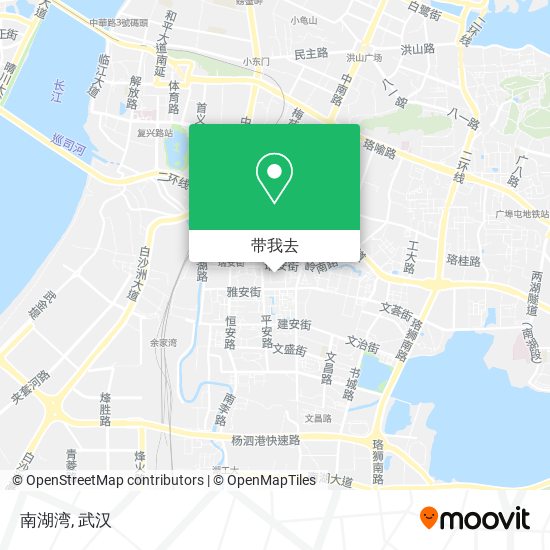 南湖湾地图