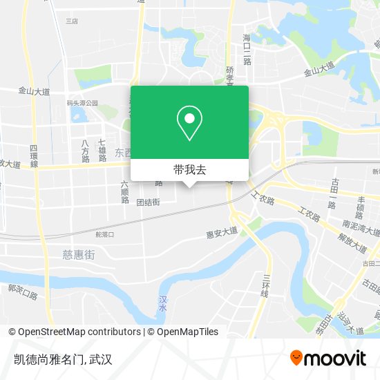 凯德尚雅名门地图
