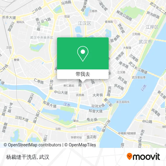 杨裁缝干洗店地图