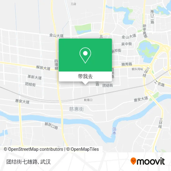 团结街七雄路地图