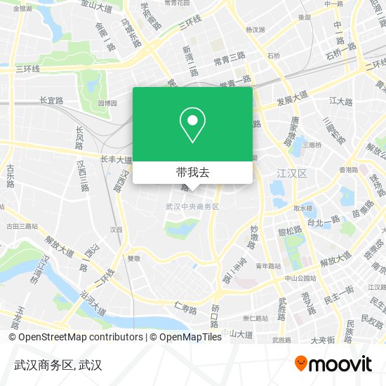 武汉商务区地图