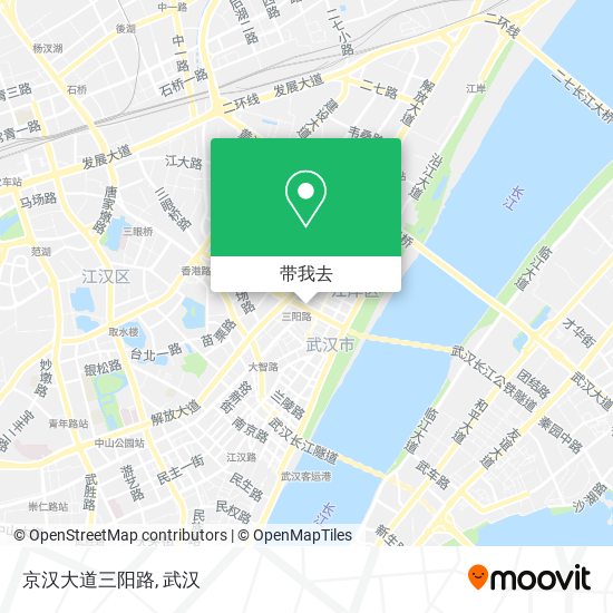 京汉大道三阳路地图