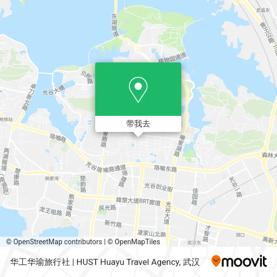 华工华瑜旅行社 | HUST Huayu Travel Agency地图
