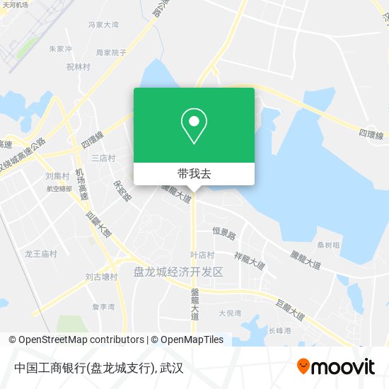 中国工商银行(盘龙城支行)地图