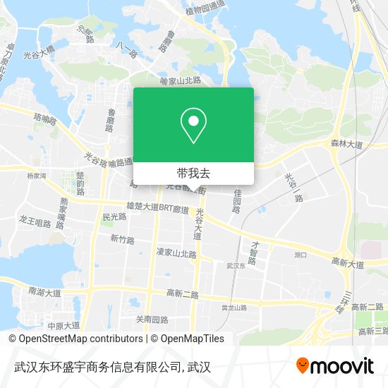 武汉东环盛宇商务信息有限公司地图