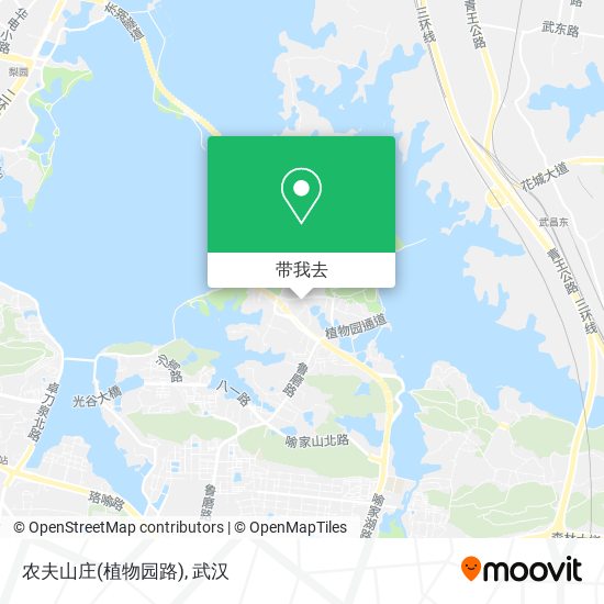 农夫山庄(植物园路)地图