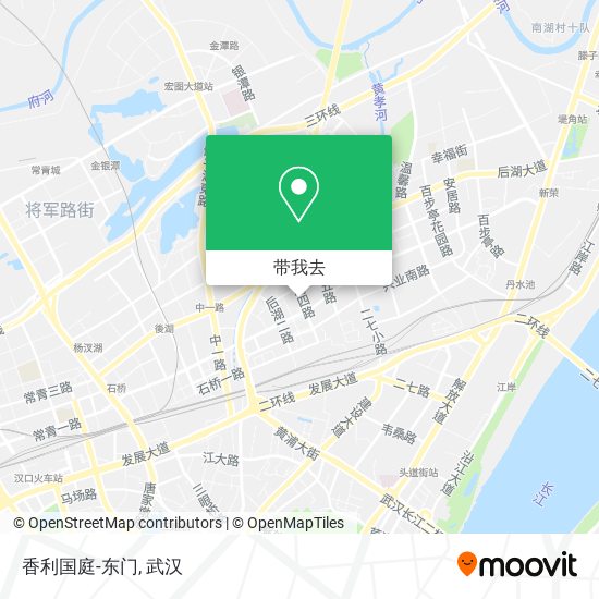 香利国庭-东门地图