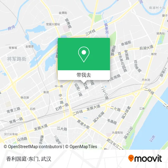 香利国庭-东门地图
