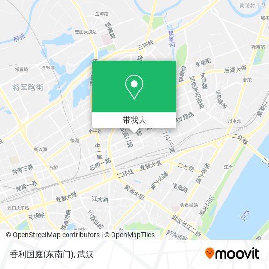 香利国庭(东南门)地图