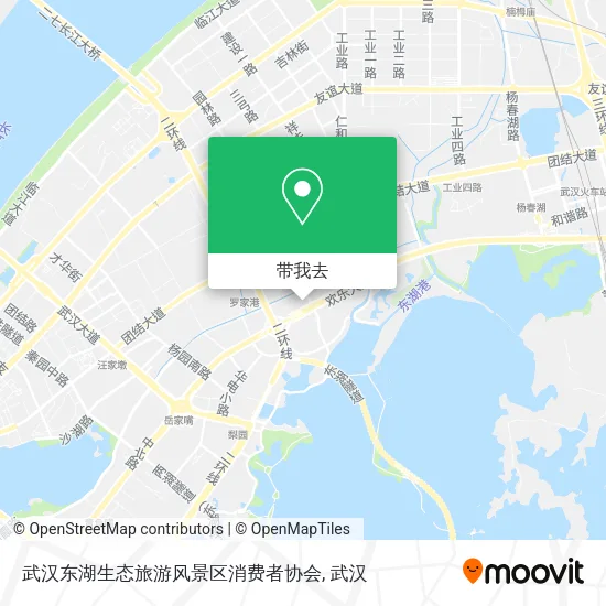 武汉东湖生态旅游风景区消费者协会地图