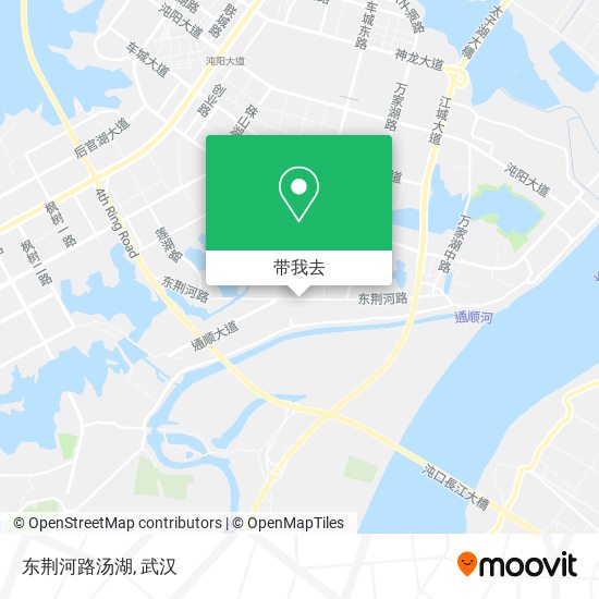 东荆河路汤湖地图