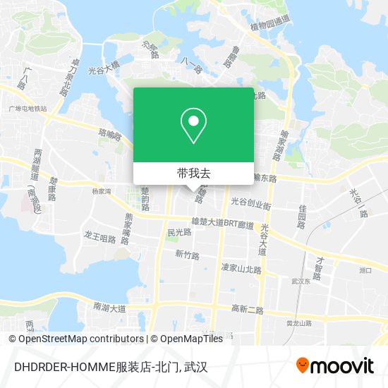 DHDRDER-HOMME服装店-北门地图