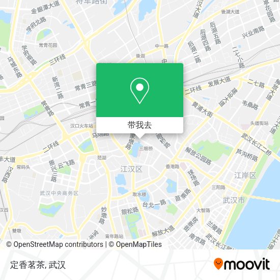 定香茗茶地图