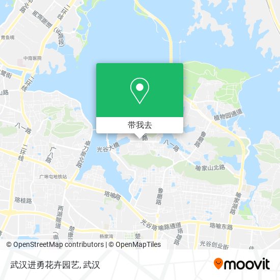 武汉进勇花卉园艺地图