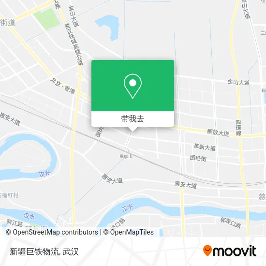 新疆巨铁物流地图