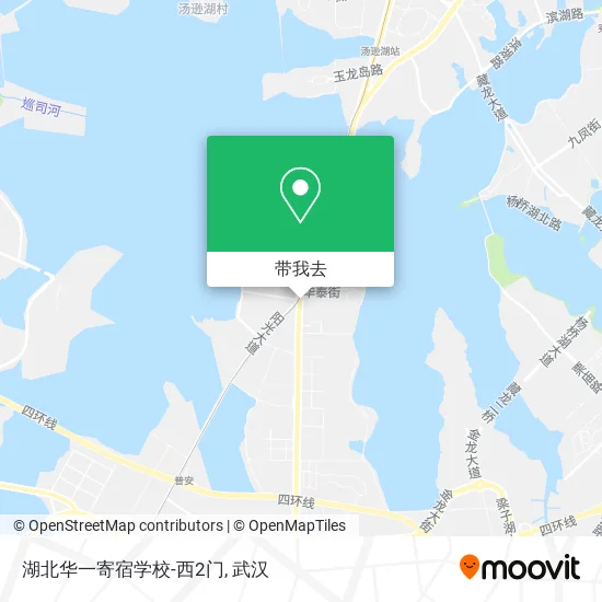 湖北华一寄宿学校-西2门地图