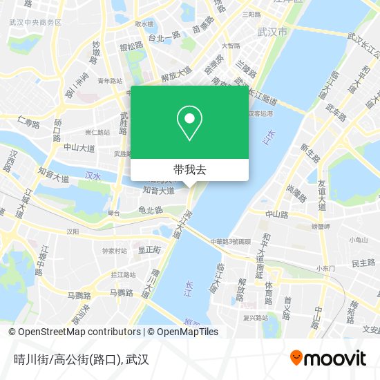 晴川街/高公街(路口)地图