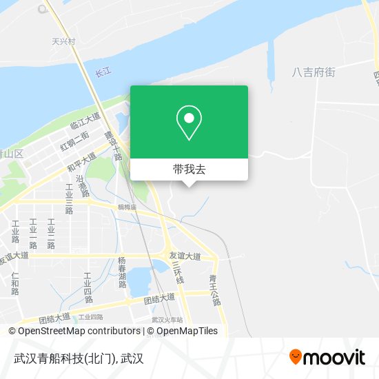 武汉青船科技(北门)地图