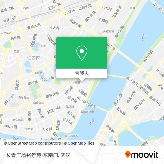 长青广场裕景苑-东南门地图