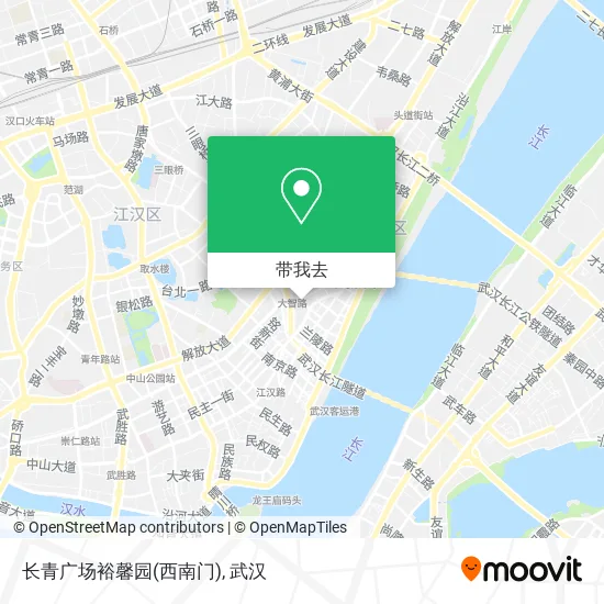 长青广场裕馨园(西南门)地图