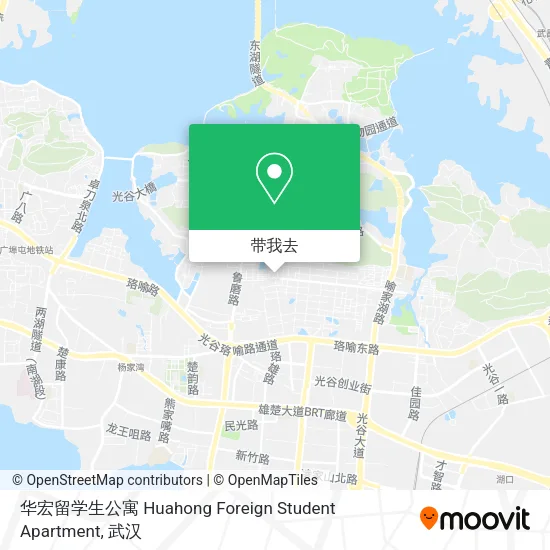 华宏留学生公寓  Huahong Foreign Student Apartment地图
