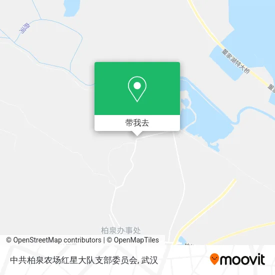 中共柏泉农场红星大队支部委员会地图