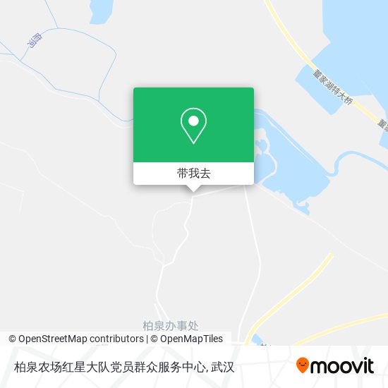 柏泉农场红星大队党员群众服务中心地图