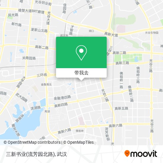 三新书业(流芳园北路)地图