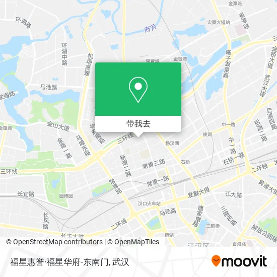 福星惠誉·福星华府-东南门地图