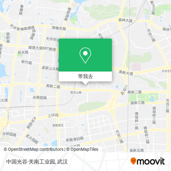 中国光谷·关南工业园地图