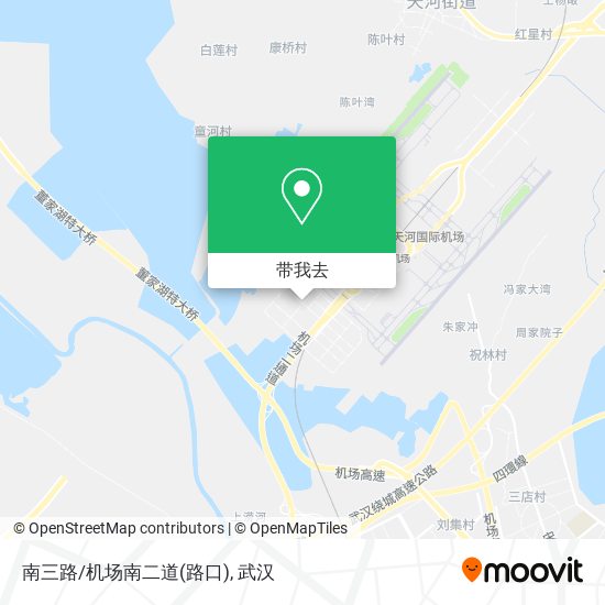 南三路/机场南二道(路口)地图