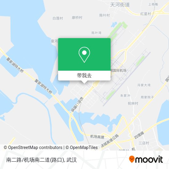 南二路/机场南二道(路口)地图