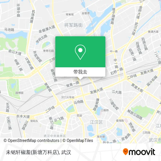 未铭轩椒羞(新塘万科店)地图