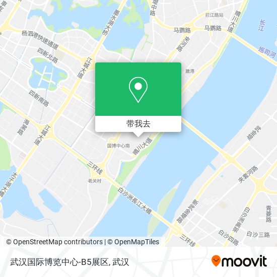 武汉国际博览中心-B5展区地图