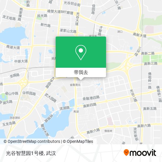 光谷智慧园1号楼地图