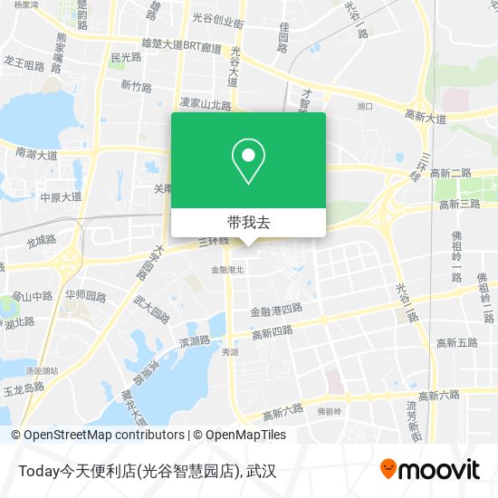 Today今天便利店(光谷智慧园店)地图