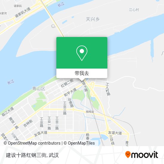 建设十路红钢三街地图