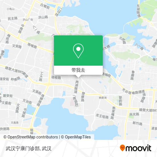 武汉宁康门诊部地图